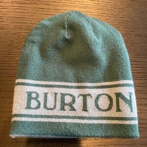 Burton Unisex Hat Reversible Knit Green Grey